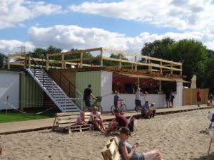 HotSpot Wrocław plaża miejska bar
