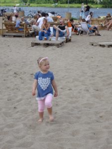 HotSpot Wrocław plaża miejska Odra