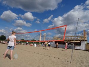 HotSpot Wrocław plaża miejsk boisko do siatkówki