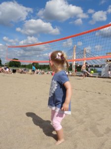 HotSpot Wrocław plaża miejska boisko do siatkówki
