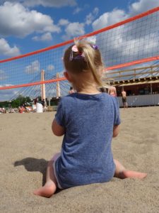 HotSpot Wrocław plaża miejska boisko do siatkówki