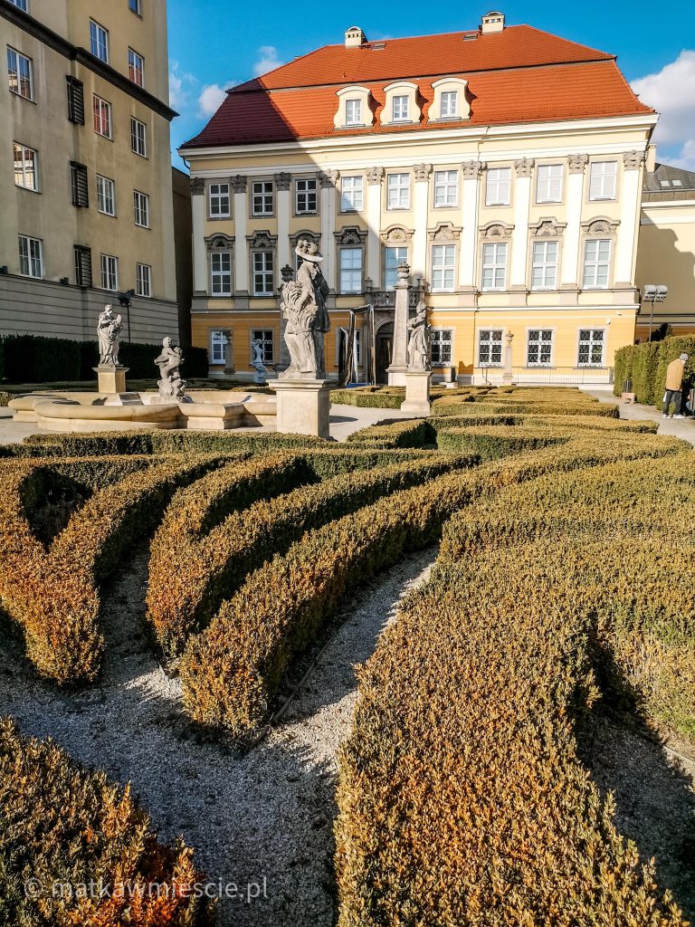 ogród barokowy-pałac-królewski